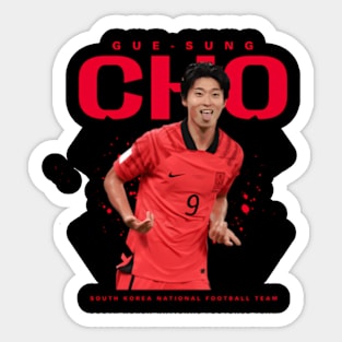 Cho Gue-Sung South Korea Football Team Sticker